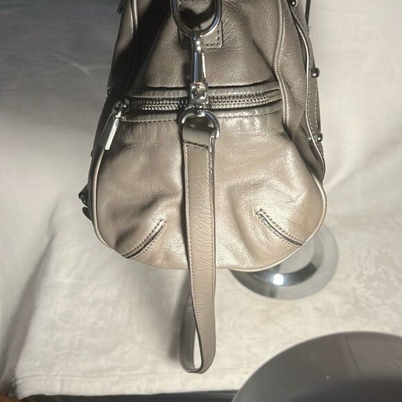 Rebecca Minkoff Gray Leather Satchel - Picture 4 of 16